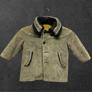 Vintage 1960s-1970s Sears Roebuck Corduroy Sherpa Lined Youth Jacket // 2